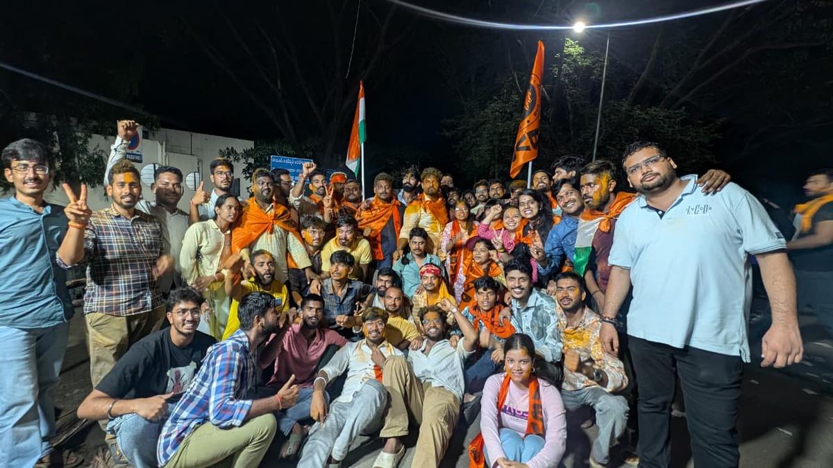 ABVP panel sweeps Hyderabad Central University Student Union elections